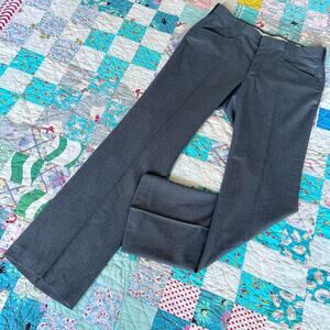 Vintage 70s Pendleton Grey Virgin Wool Western Wear Bootcut Trousers USA 36 x 32